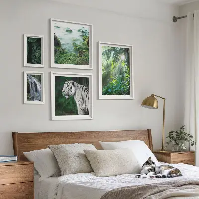 Gallery wall Tropische natuurdieren