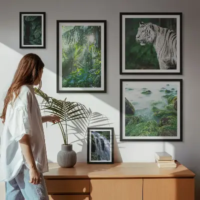 Gallery wall Tropische natuurdieren
