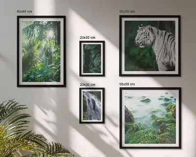 Gallery wall Tropische natuurdieren