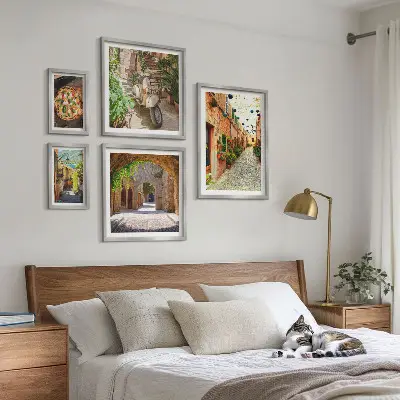 Gallery wall Charmante straatjes vol Italiaanse gerechten