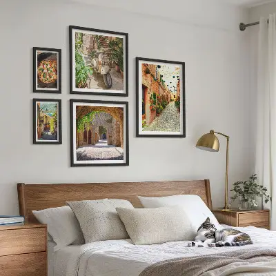 Gallery wall Charmante straatjes vol Italiaanse gerechten