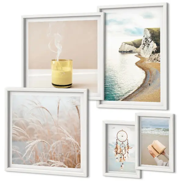 Wanddecoratie compositie Ontspannende boekthema's