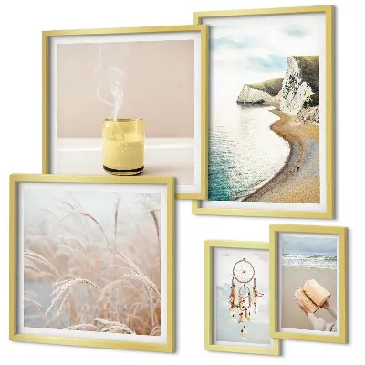 Wanddecoratie compositie Ontspannende boekthema's