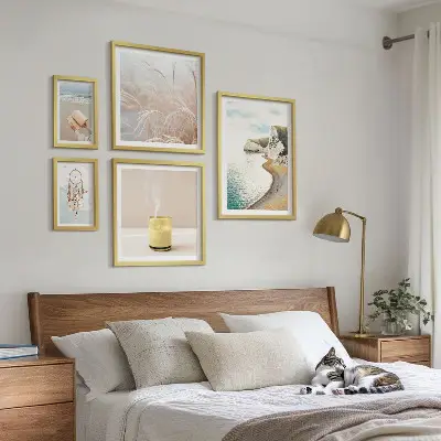 Wanddecoratie compositie Ontspannende boekthema's
