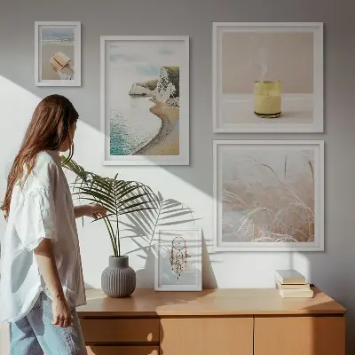 Wanddecoratie compositie Ontspannende boekthema's