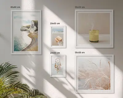 Wanddecoratie compositie Ontspannende boekthema's