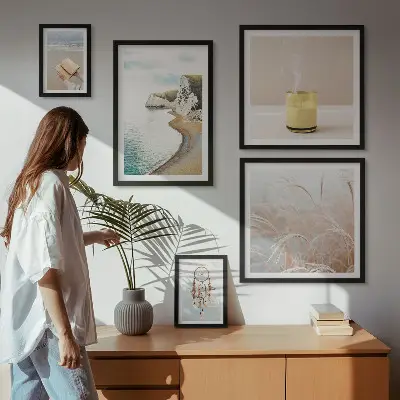 Wanddecoratie compositie Ontspannende boekthema's