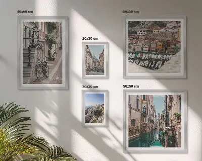Gallery wall Charmante Europese straten