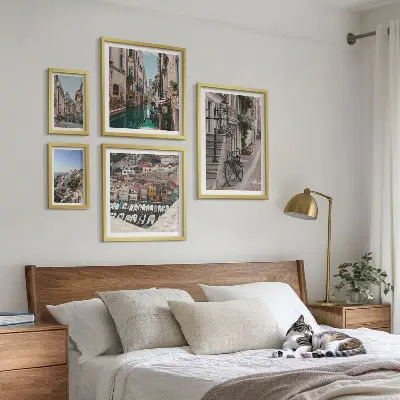 Gallery wall Charmante Europese straten