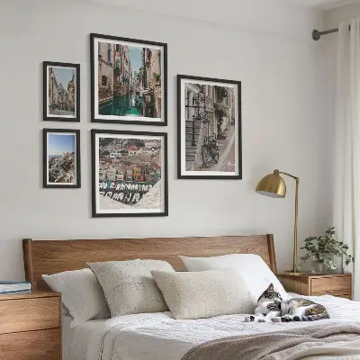 Gallery wall Charmante Europese straten