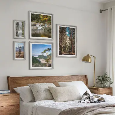 Gallery wall berglandschappen en ongerepte natuur