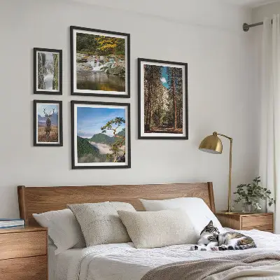 Gallery wall berglandschappen en ongerepte natuur