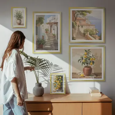 Kamerplanten stijlvolle set