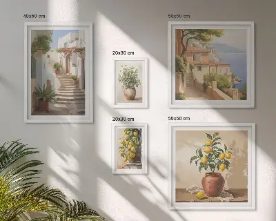 Kamerplanten stijlvolle set
