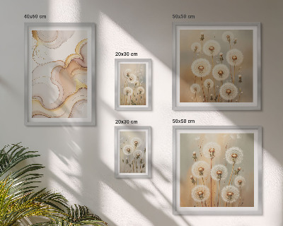 Gallery wall Bloemmotieven van delicate natuur