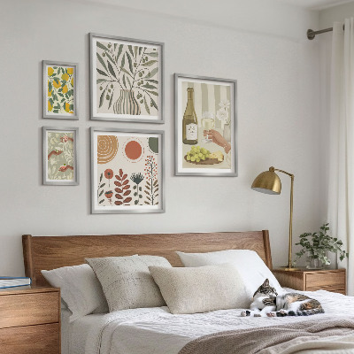 Gallery wall Stijlvolle wijndecoraties