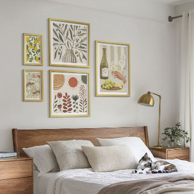 Gallery wall Stijlvolle wijndecoraties