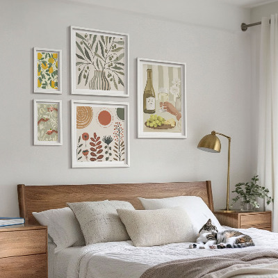 Gallery wall Stijlvolle wijndecoraties