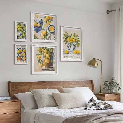 Wanddecoratie compositie Citrus Provençaalse decoraties