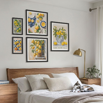 Wanddecoratie compositie Citrus Provençaalse decoraties