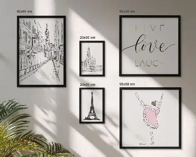 Gallery wall Stijlvolle Parijse inspiratie