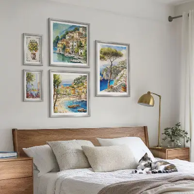 Gallery wall Stijlvolle kustplaatsen