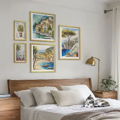 Gallery wall Stijlvolle kustplaatsen