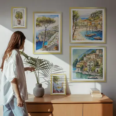 Gallery wall Stijlvolle kustplaatsen