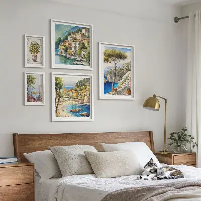 Gallery wall Stijlvolle kustplaatsen