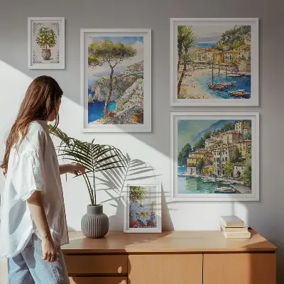 Gallery wall Stijlvolle kustplaatsen