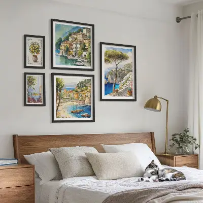 Gallery wall Stijlvolle kustplaatsen
