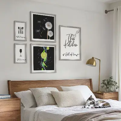 Wanddecoratie compositie Keukeninspiratie met liefde