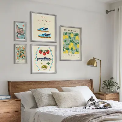 Wanddecoratie compositie Fruitcollectie uit Italië