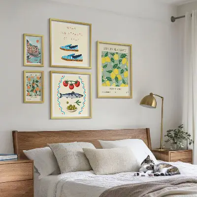 Wanddecoratie compositie Fruitcollectie uit Italië