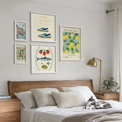 Wanddecoratie compositie Fruitcollectie uit Italië