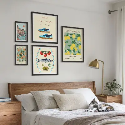 Wanddecoratie compositie Fruitcollectie uit Italië