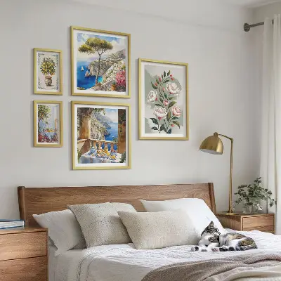 Gallery wall Schilderachtige bloemenpracht