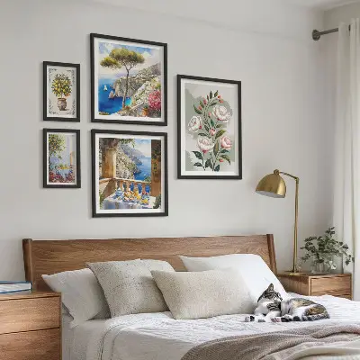 Gallery wall Schilderachtige bloemenpracht