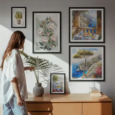 Gallery wall Schilderachtige bloemenpracht