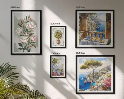 Gallery wall Schilderachtige bloemenpracht