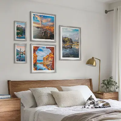 Gallery wall Uitzicht op het natuurlijke bergwater
