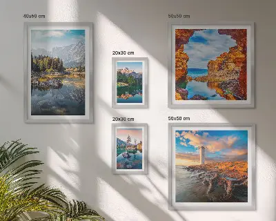 Gallery wall Uitzicht op het natuurlijke bergwater