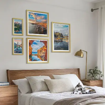 Gallery wall Uitzicht op het natuurlijke bergwater