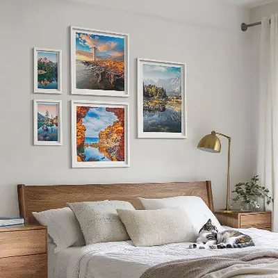 Gallery wall Uitzicht op het natuurlijke bergwater