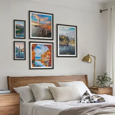 Gallery wall Uitzicht op het natuurlijke bergwater