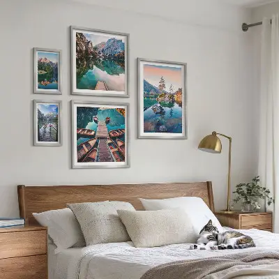 Gallery wall pittoreske bergmeren
