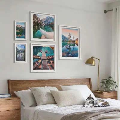 Gallery wall pittoreske bergmeren
