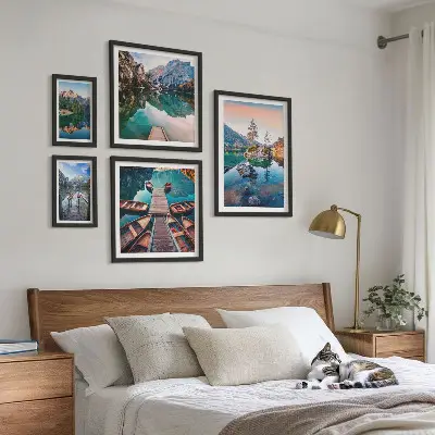 Gallery wall pittoreske bergmeren