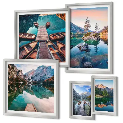 Gallery wall pittoreske bergmeren