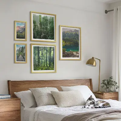 Gallery wall Berglandschappen en bossen